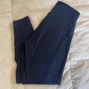 navy blue lululemon align leggings